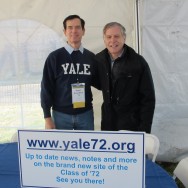 Rosenthal and Bildner at Class Tent